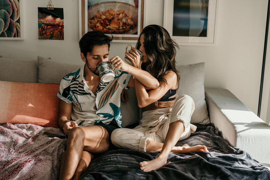 Home Engagement Photoshoot by Kristelle Boulos
