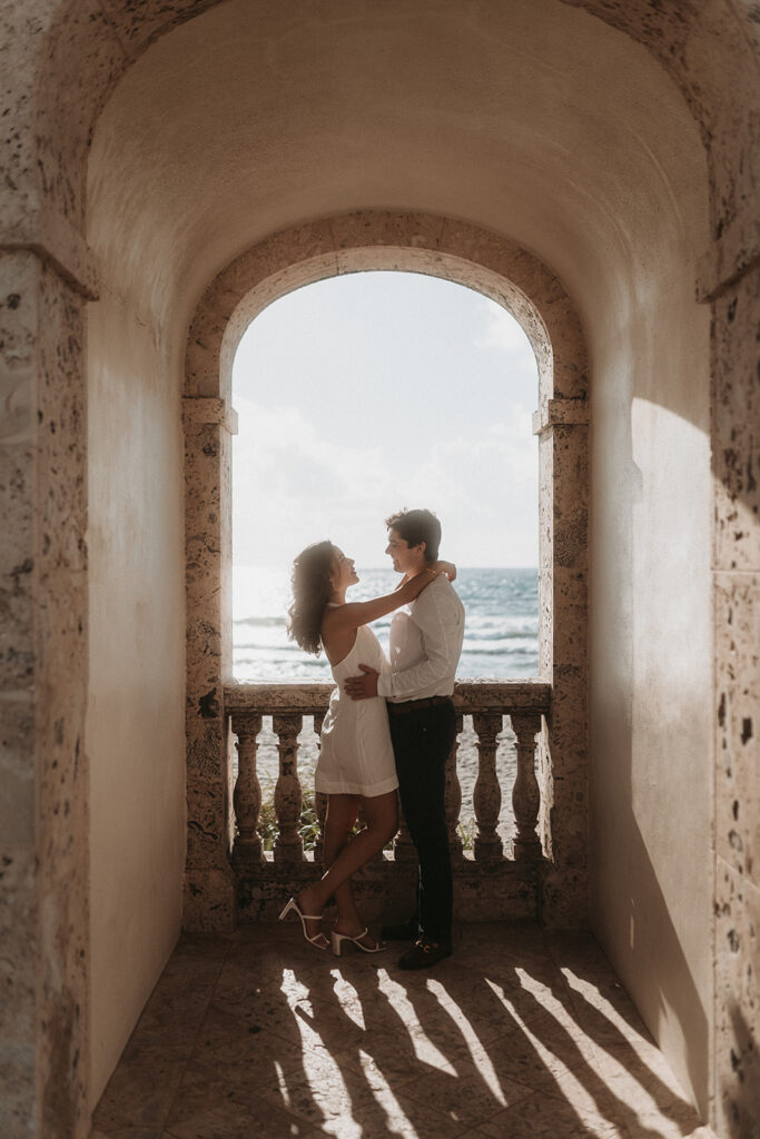 Worth Avenue West Palm Beach Florida Engagement Photoshoot by Kristelle Boulos